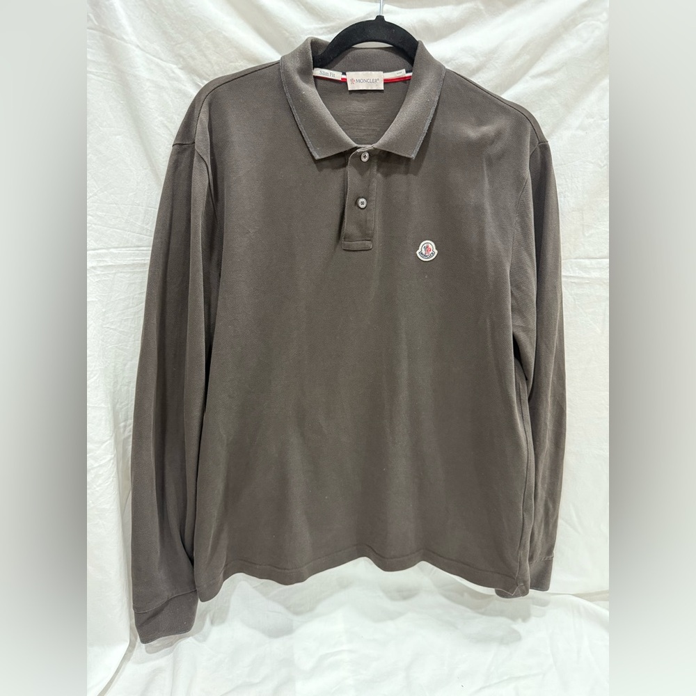 Moncler Maglia Polo Manica Lunga